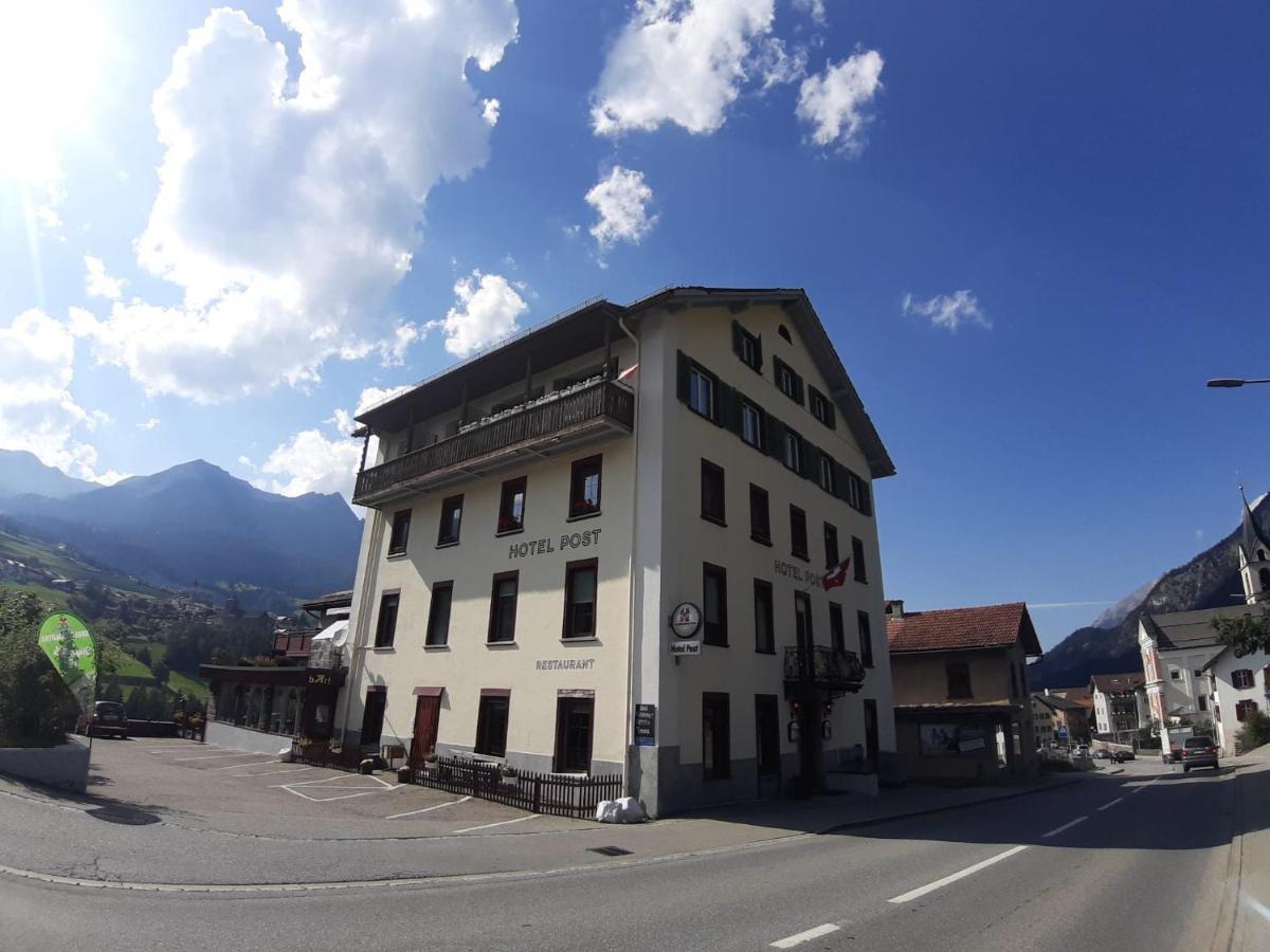 Hotel Post Cunter Biancardi Savognin Exterior photo