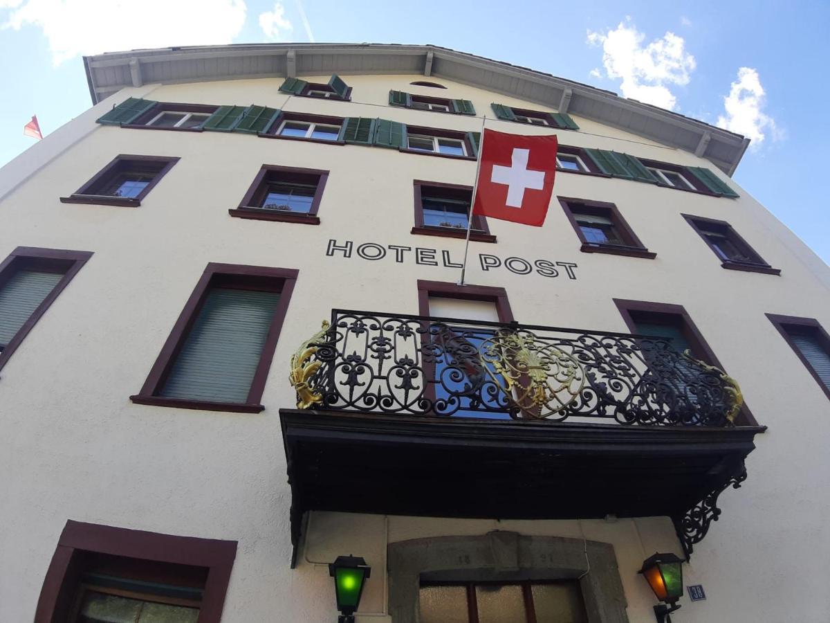 Hotel Post Cunter Biancardi Savognin Exterior photo